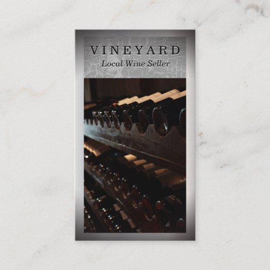 Wijnflescollectie Visitekaartje (Voorkant)