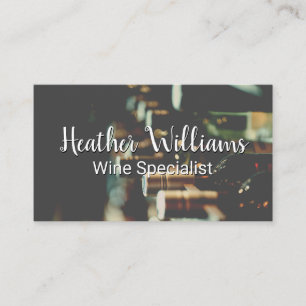 Wijnflescollectie Visitekaartje