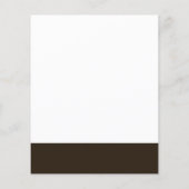 Wijnflesdisplay, wijnstang/wijnmoer Adverteren Flyer (Achterkant)