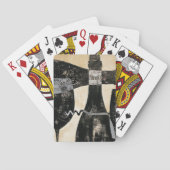 Wijnflesje en glas speelkaarten (Achterkant)