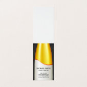 Wijnflesje Visitekaartje (Buitenkant ongevouwen)