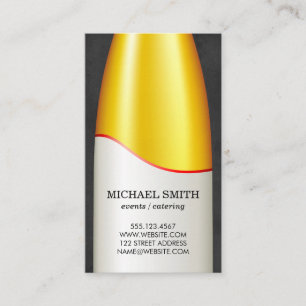 Wijnflesje Visitekaartje