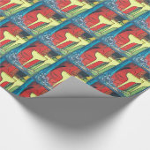 Wijnflesjes Gift Wrap Cadeaupapier (Hoek)