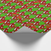 Wijnflesjes Gift Wrap Cadeaupapier (Hoek)