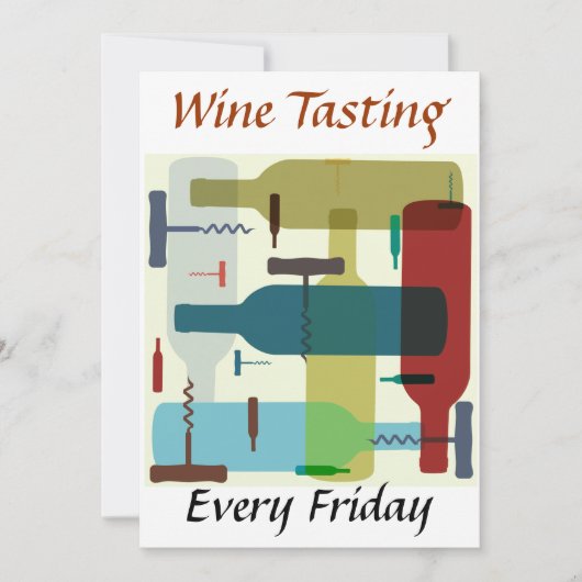 Wijnflesjes op uitnodiging (Voorkant)