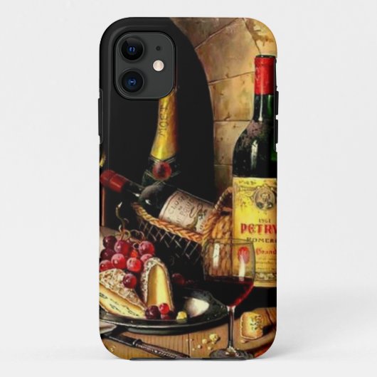 wijnflesjes telefoondoosje Case-Mate iPhone case (Achterkant)
