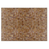 Wijnfleskurk Neutral Tan Beige Textuur Bruin Snijplank (Voorkant)