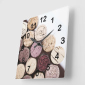 Wijnfleskurken Vierkante Klok (Hoek)