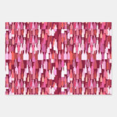 Wijnflespatroon, roest, beige en Bourgogne Inpakpapier Vel (Voorkant 2)