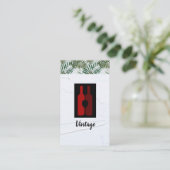 Wijnflessen en glazen Logo Visitekaartje (Staand voorkant)