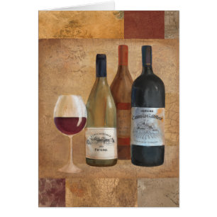  wijnflessen en wijnglas