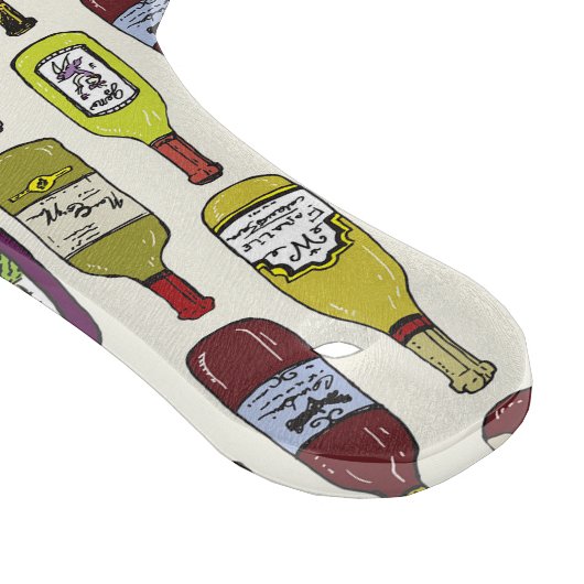 Wijnflessen Snijplank (Hoek)