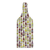 Wijnflessen Snijplank (Voorkant)