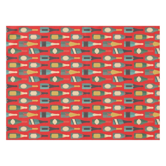 Wijnflessen Tafelkleed (Voorkant (Horizontaal))