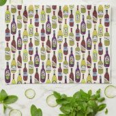 Wijnflessen Theedoek (Gevouwen)