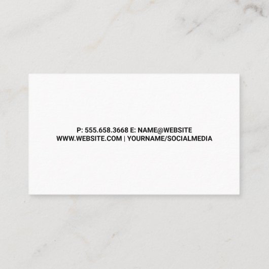 Wijnflessen | Winnerij Visitekaartje (Achterkant)