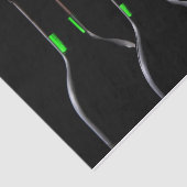 Wijnflessen zwart weefsel papier (Detail)