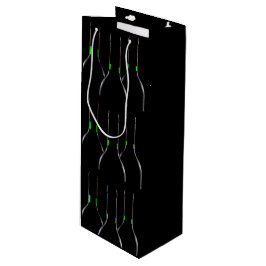 Wijnflessen Zwarte Wijn Gift Bag Cadeautas