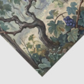 Wijngaard Begrazing Ramendecoupage Tissuepapier (Detail)