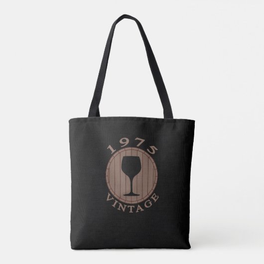 Wijngaard Birthday 1975  Tote Bag (Achterkant)