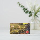 Wijngaard | Credit Kaart Visitekaartje (Staand voorkant)