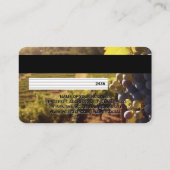 Wijngaard | Credit Kaart Visitekaartje (Achterkant)