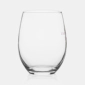 Wijngaard Druiven Aangepaste Steeloze Wijn Glas (Rechts)