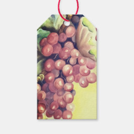 Wijngaard Druiven Cadeaubijschrift | Wijngift-labe Cadeaulabel