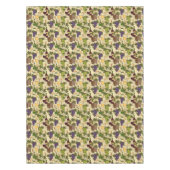  wijngaard druivenwijn met patroon tafelkleed (Voorkant)