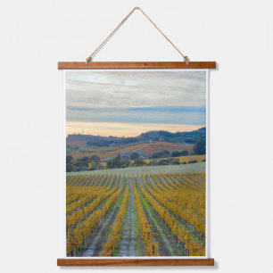 Wijngaard Grapevines in de herfst Hangend Wandkleed
