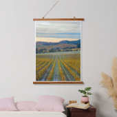 Wijngaard Grapevines in de herfst Hangend Wandkleed (Slaapkamer)
