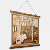 Wijngaard Hangend Wandkleed (Gebogen)