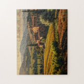 Wijngaard in Italië Legpuzzel (Verticaal)