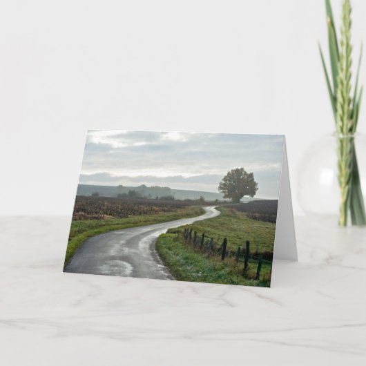 Wijngaard in Lantignié van Afdeling Rhône Kaart (Voorkant)