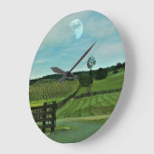 wijngaard met molen grote klok (Hoek)