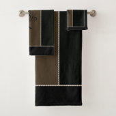 Wijngaard Noir Elegance Bad Handdoek (Insitu)