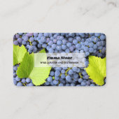 Wijngaard Sommelier Visitekaartje (Voorkant)