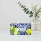 Wijngaard Sommelier Visitekaartje (Staand voorkant)