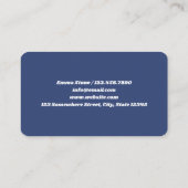 Wijngaard Sommelier Visitekaartje (Achterkant)