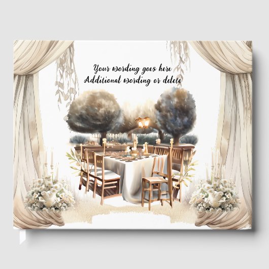 Wijngaard wijn boerderij Toscaanse Italiaans water Gastenboek (Voorkant)