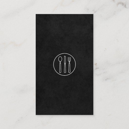 Wijngaard Wijn Lux Zilveren Bestek Visitekaartje (Achterkant)