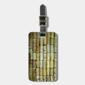 Wijngaard Wijnkurk Collage Bagagelabel (Voorkant verticaal)