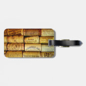 Wijngaard Wijnkurk Collage Bagagelabel (Achterkant horizontaal)