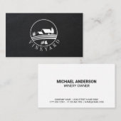 Wijngaard wijnmakerij Logo Visitekaartje (Voorkant / Achterkant)