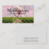 wijngaard | Wine Glass | Druiven Visitekaartje (Voorkant / Achterkant)