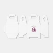 wijngaard zonsondergang napa vallei vrijgezellenfe bedankdoosjes (Uitgevouwen)