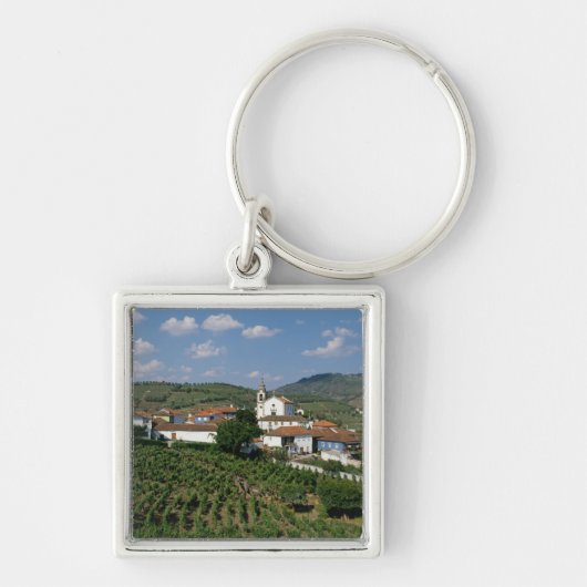 Wijngaarden, dorp San Miguel, Douro Sleutelhanger (Voorkant)
