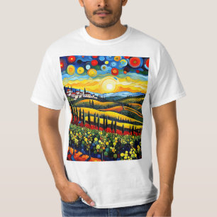 Wijngaarden in Toscane 1 T-shirt