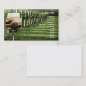 Wijngaarden met bril visitekaartje (Voorkant / Achterkant)