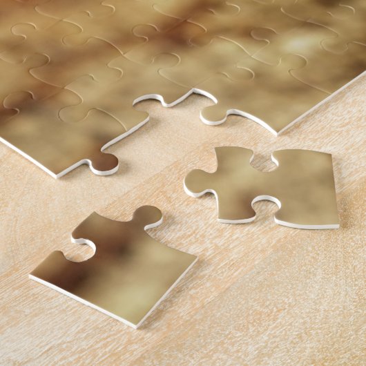 Wijngaarden op zonsondergang legpuzzel (Zijkant)